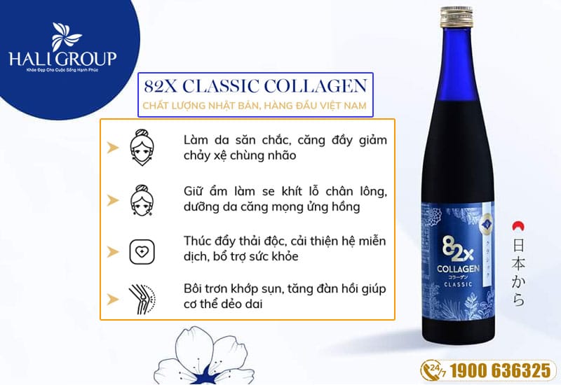 Bộ đôi sản phẩm nước uống đặc biệt 82x Nhật Bản - Liệu pháp bảo vệ da số một Việt Nam - Lưu giữ tuổi thanh xuân