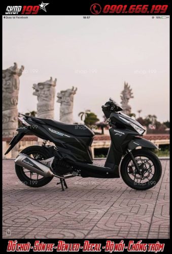 Honda Vario độ pô Granturismo cực đẳng cấp và đẹp