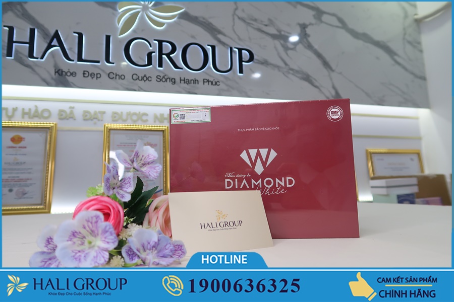 Hướng dẫn sử dụng viên uống Diamond White